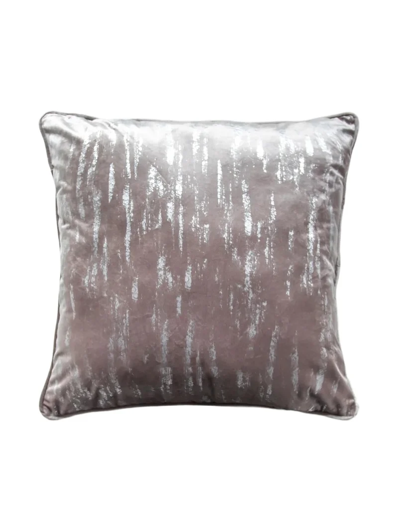 Callisto Home Metallic Velvet Euro Sham Pillow
