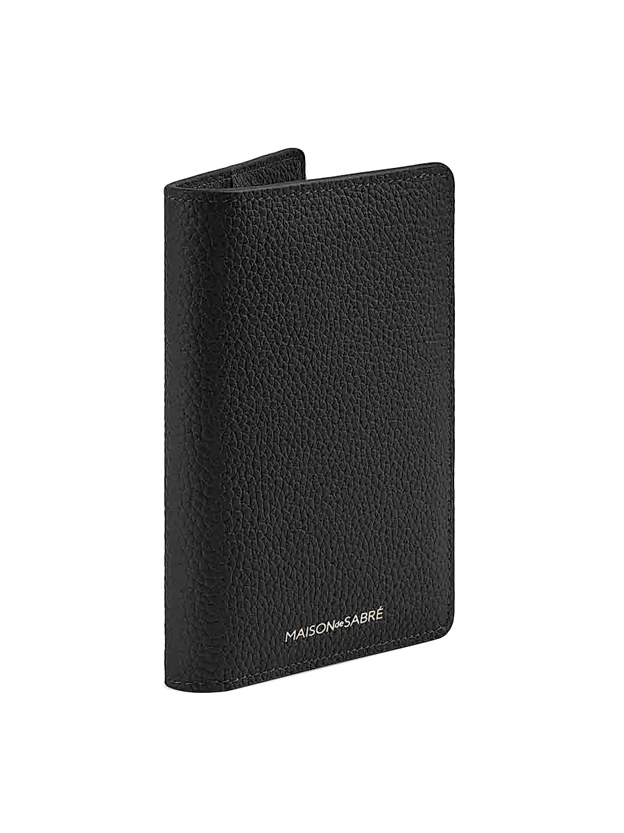 MAISON de SABRÉ Unisex Leather Passport Holder | Thumbnail 4