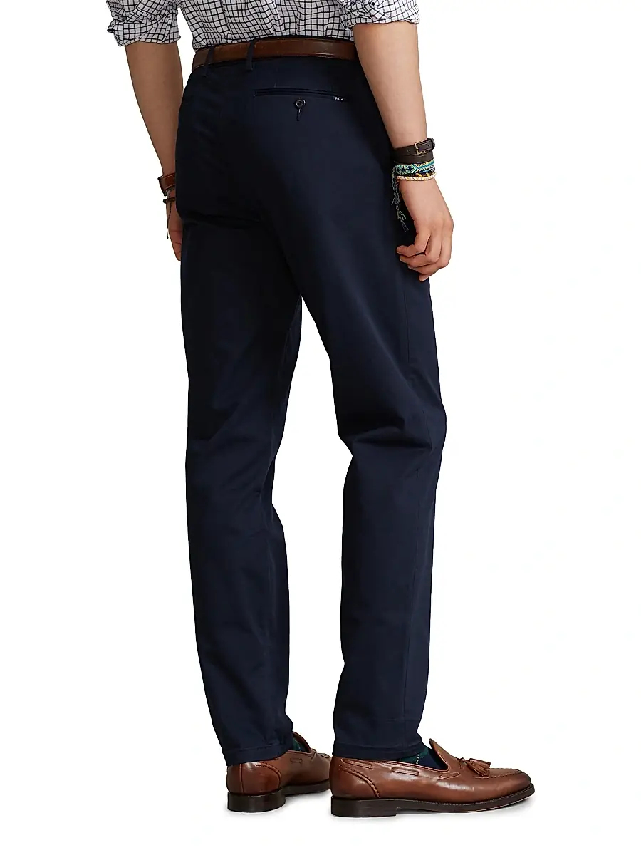 Polo Ralph Lauren Men's Stretch Straight-Fit Chino Pants | Thumbnail 2 Polo Ralph Lauren Men's Stretch Straight-Fit Chino Pants | Thumbnail 2