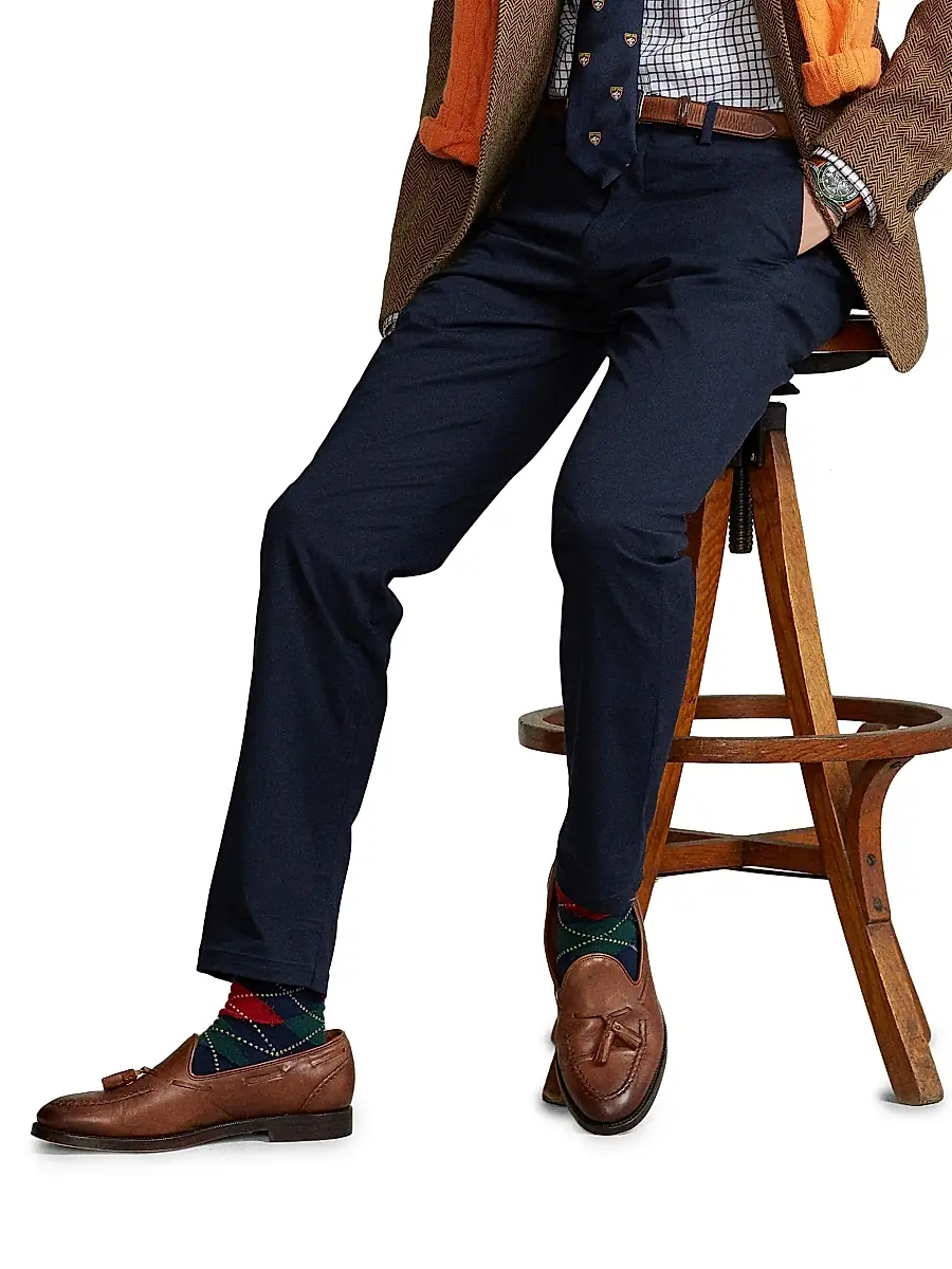 Polo Ralph Lauren Men's Stretch Straight-Fit Chino Pants | Thumbnail 6 Polo Ralph Lauren Men's Stretch Straight-Fit Chino Pants | Thumbnail 6