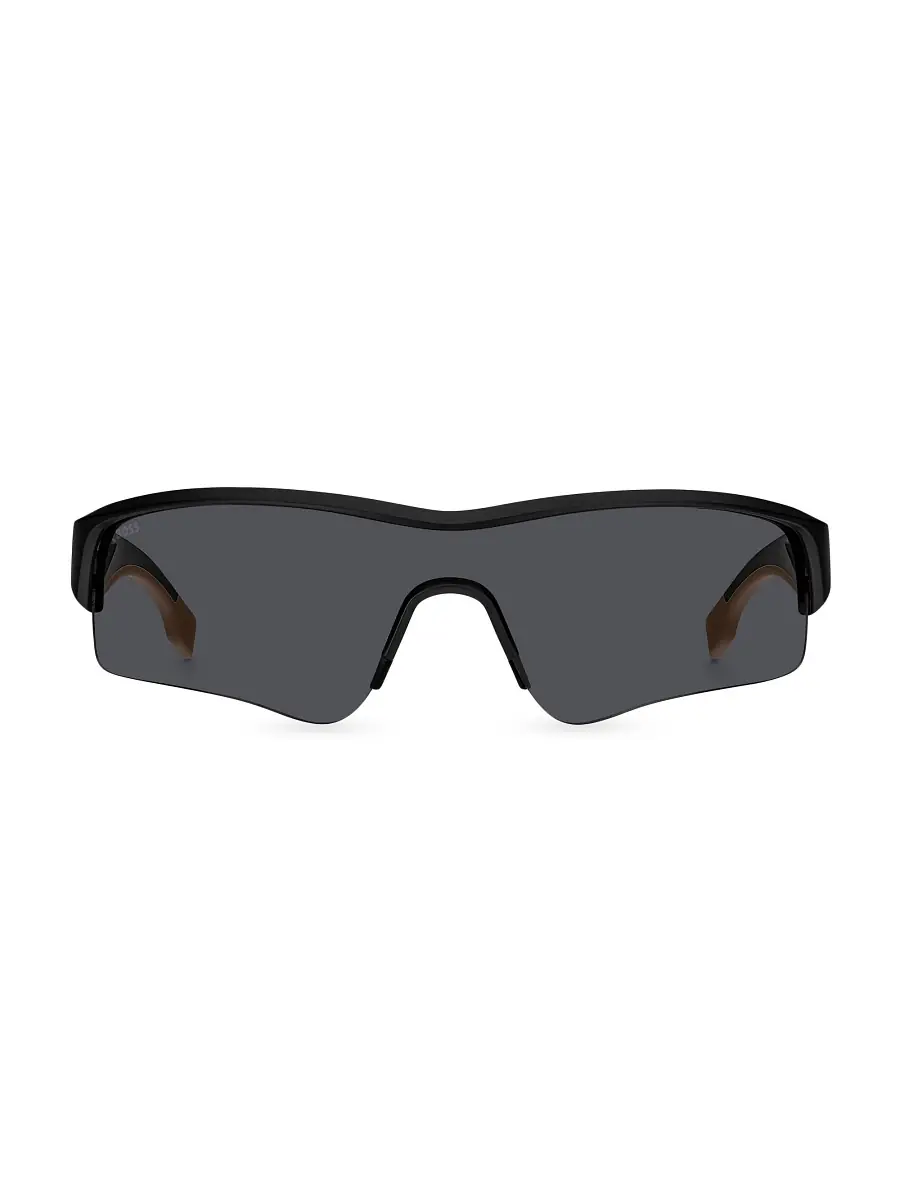 BOSS Men's 99MM Shield Sunglasses - Black Grey | Thumbnail 3