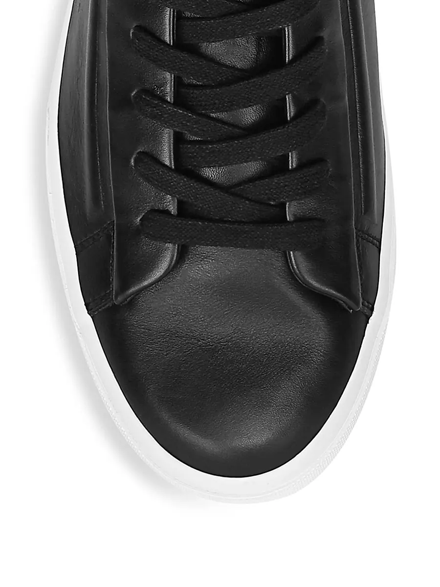 Vince Men's Fynn Leather High-Top Sneakers | Thumbnail 4 Vince Men's Fynn Leather High-Top Sneakers | Thumbnail 4