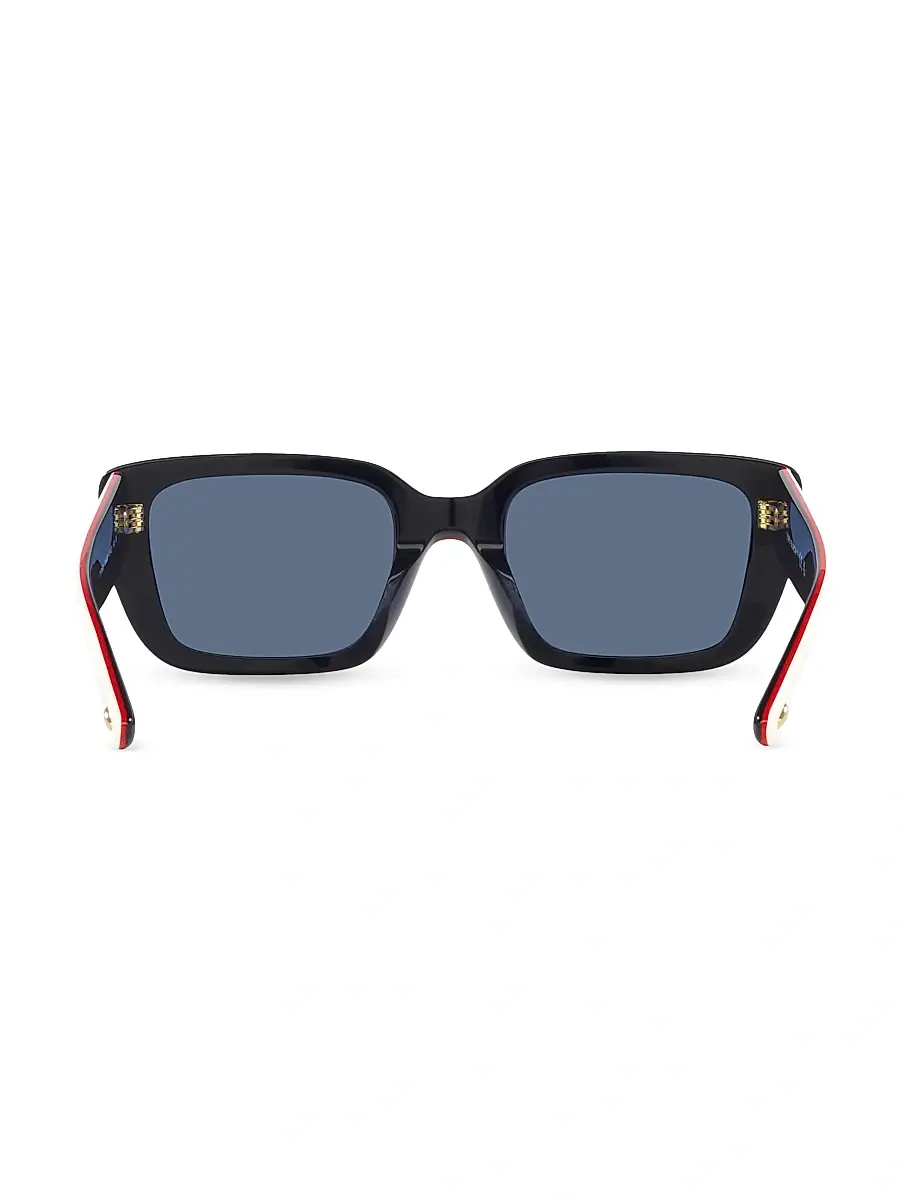 Tory Burch Women's 51MM Square Sunglasses - White | Thumbnail 11 Tory Burch Women's 51MM Square Sunglasses - White | Thumbnail 11
