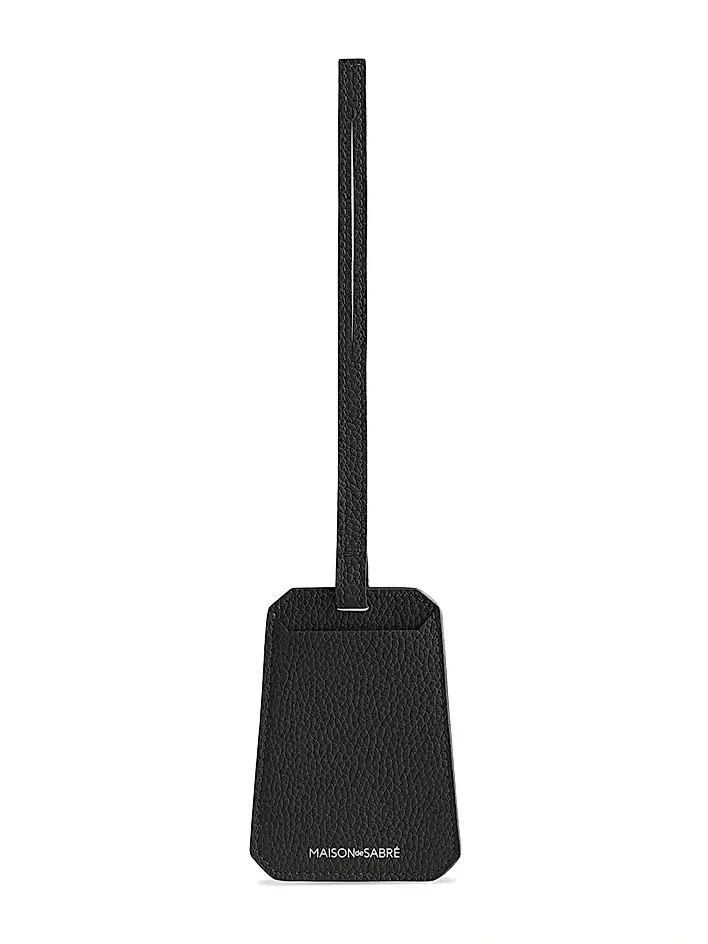 MAISON de SABRÉ Unisex Leather Luggage Tag