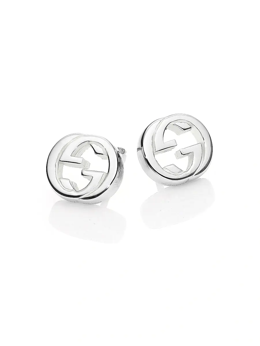 Women's Interlocking G Stud Earrings Women's Interlocking G Stud Earrings