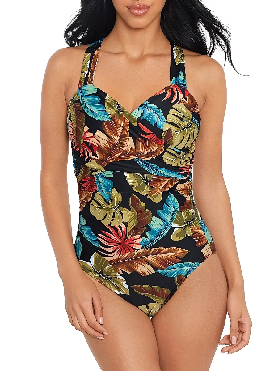 Women's Aloe Nico Palm One-Piece Swimsuit