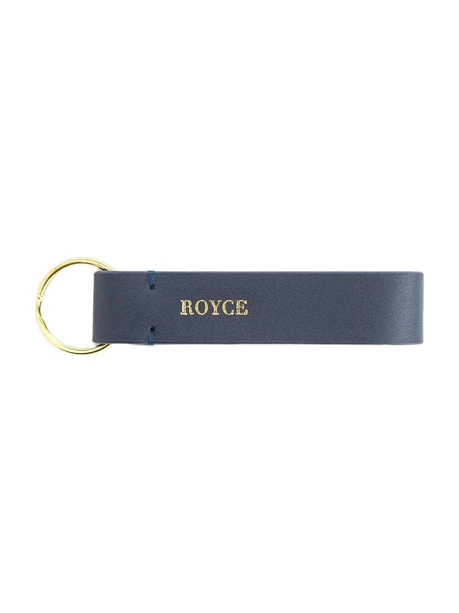 Royce New York Minimalist Leather Key Fob | Thumbnail 1 Royce New York Minimalist Leather Key Fob | Thumbnail 1