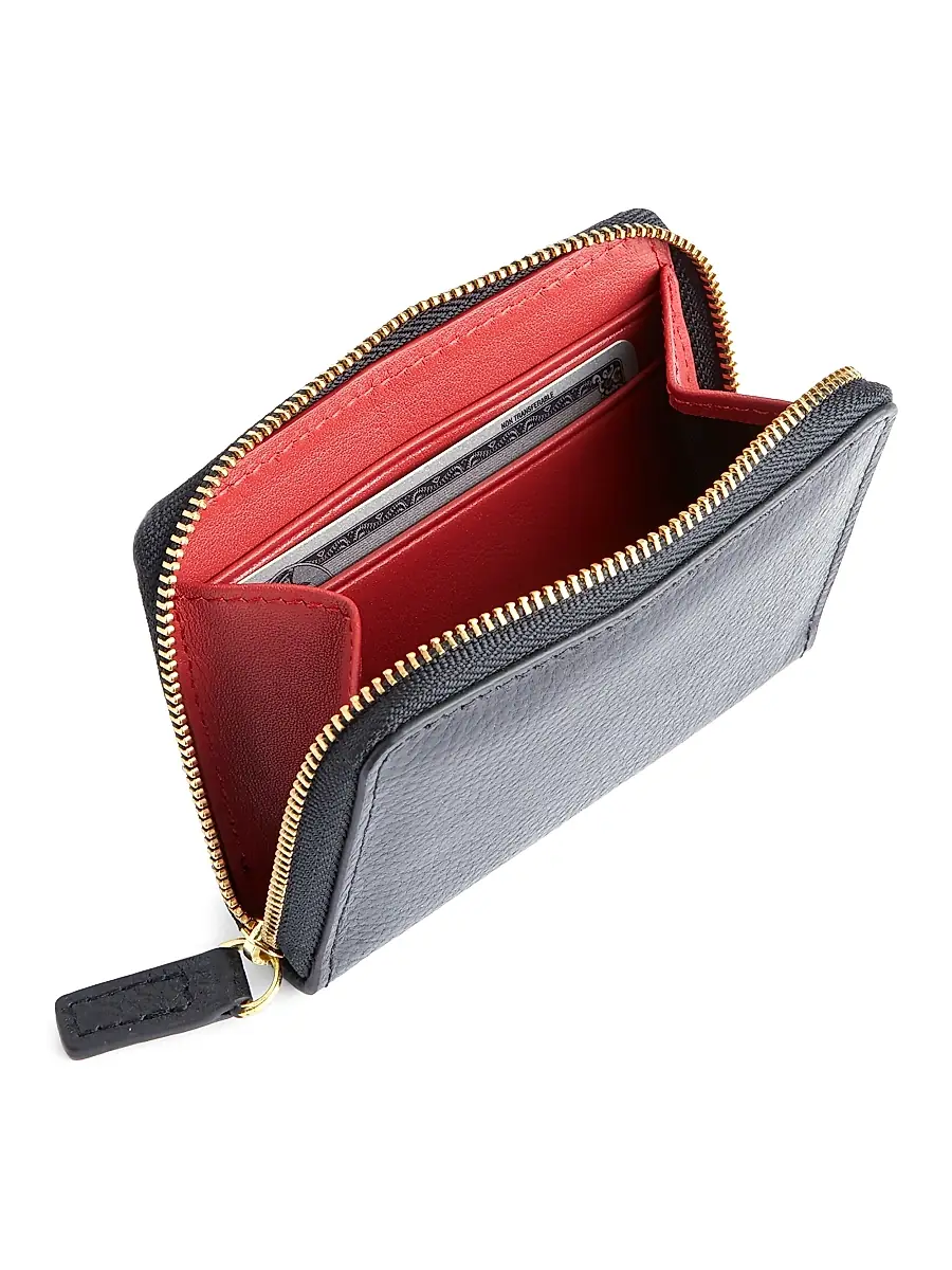 Royce New York Women's Zippered Cardholder Wallet | Thumbnail 2