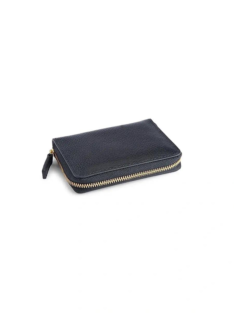 Royce New York Women's Zippered Cardholder Wallet | Thumbnail 3