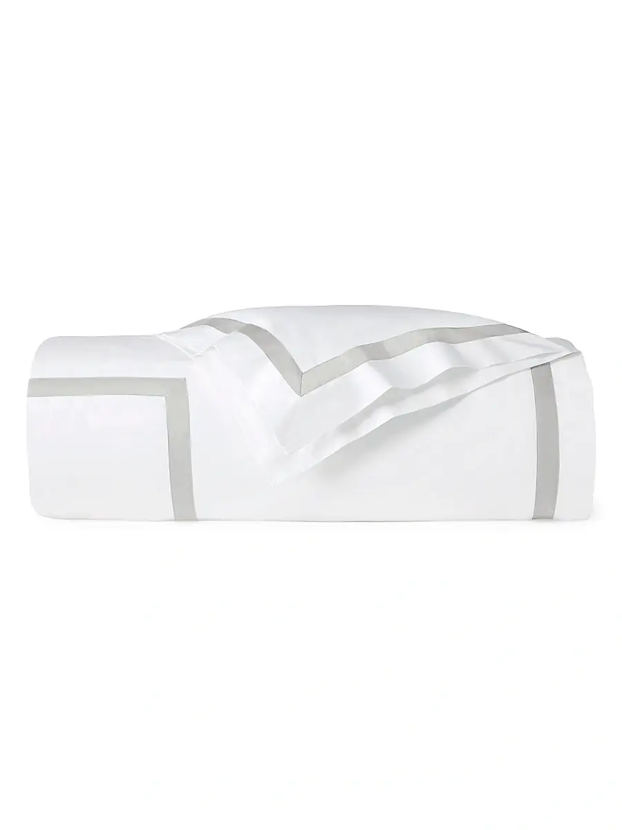 Sferra Estate Duvet & Sham Collection - White Sand | Thumbnail 2