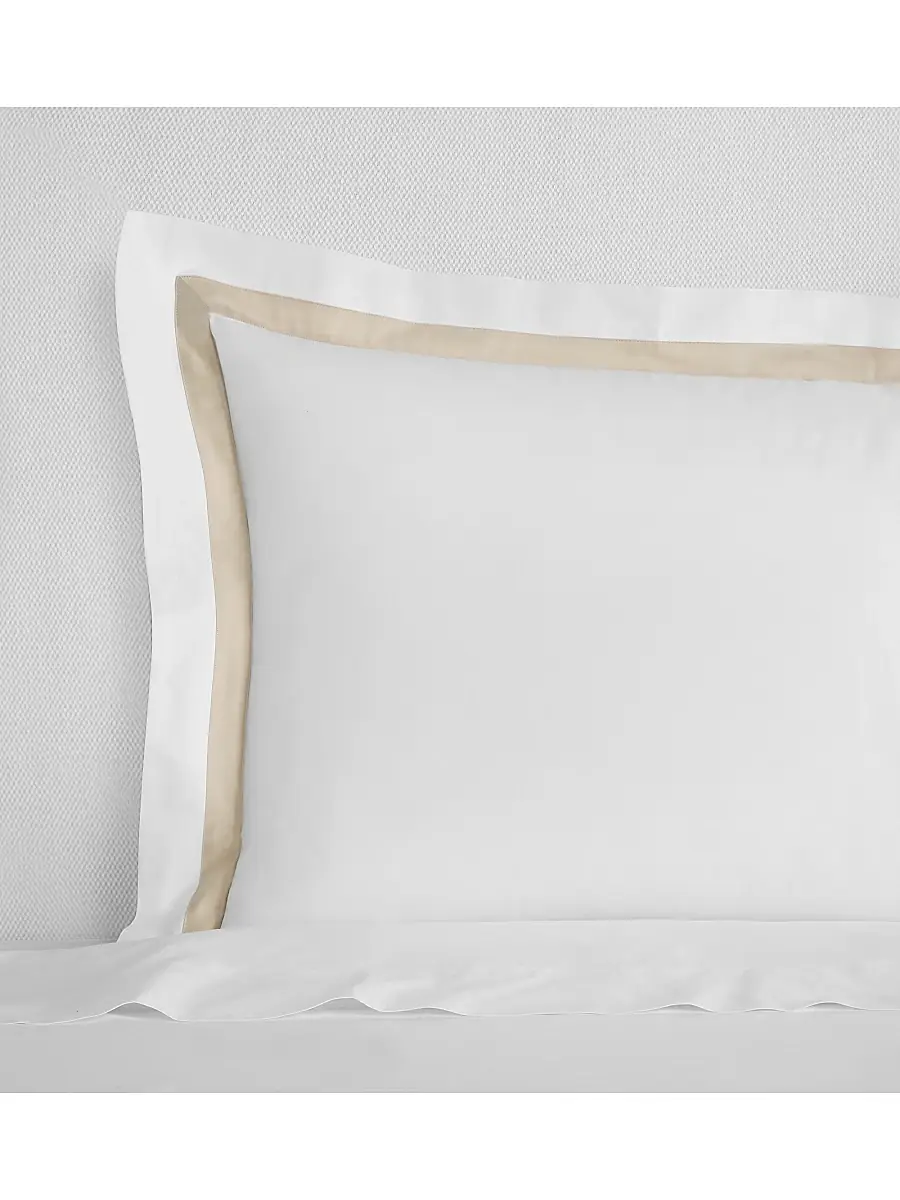 Sferra Estate Duvet & Sham Collection - White Sand | Thumbnail 7