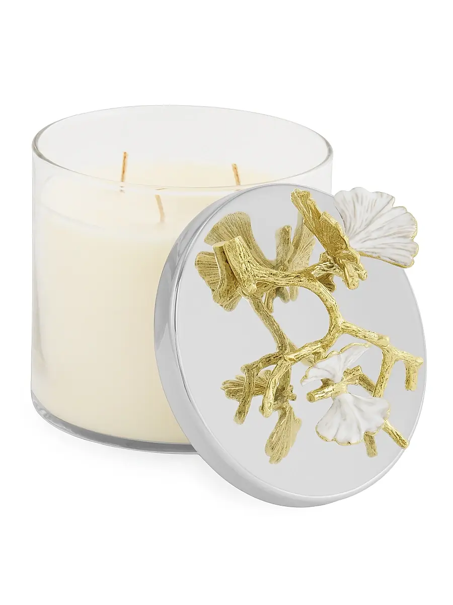 Michael Aram Butterfly Gingko Gold Candle | Thumbnail 3 Michael Aram Butterfly Gingko Gold Candle | Thumbnail 3