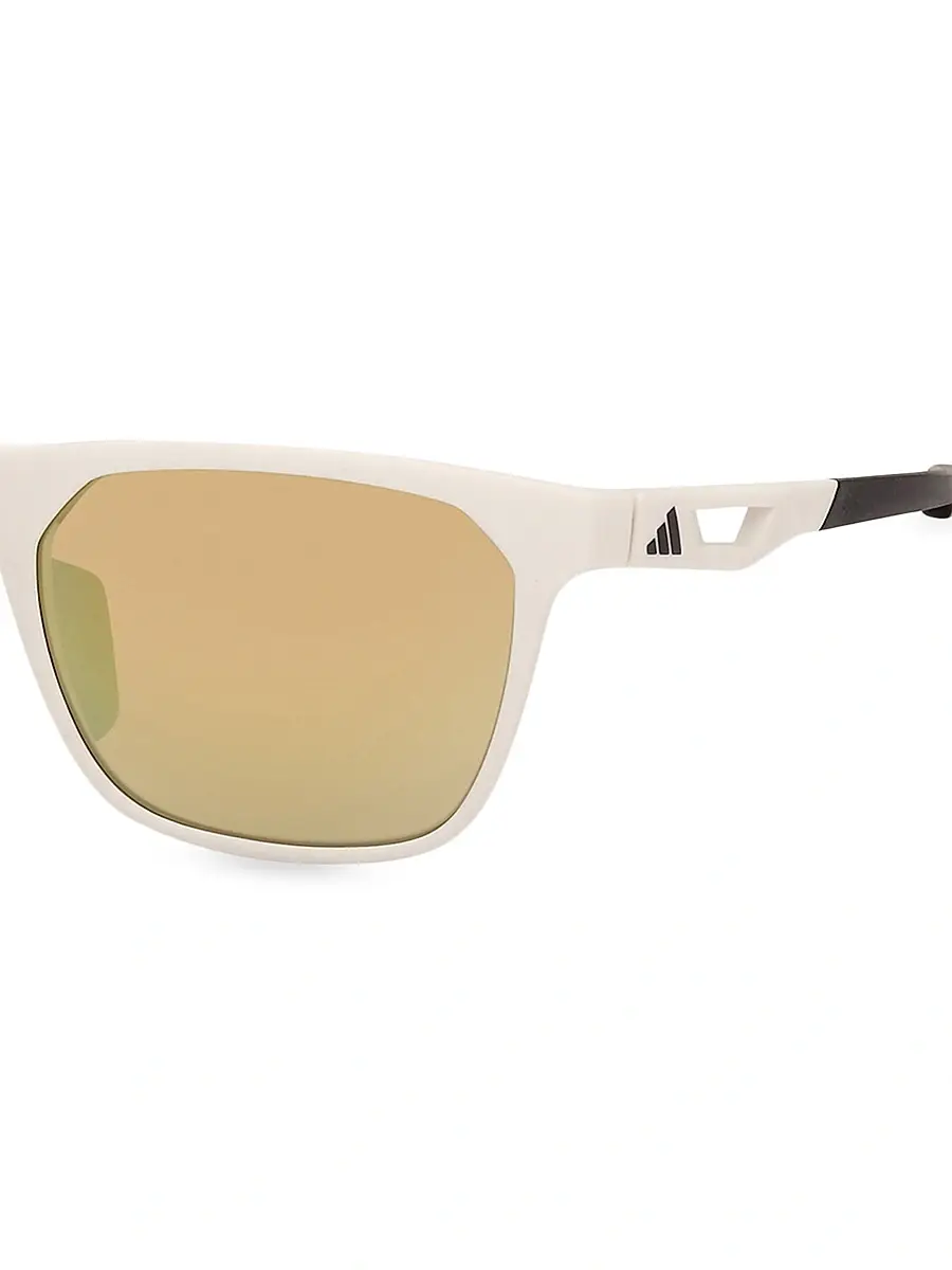 adidas Y-3 Men's 55MM Square Sunglasses | Thumbnail 3