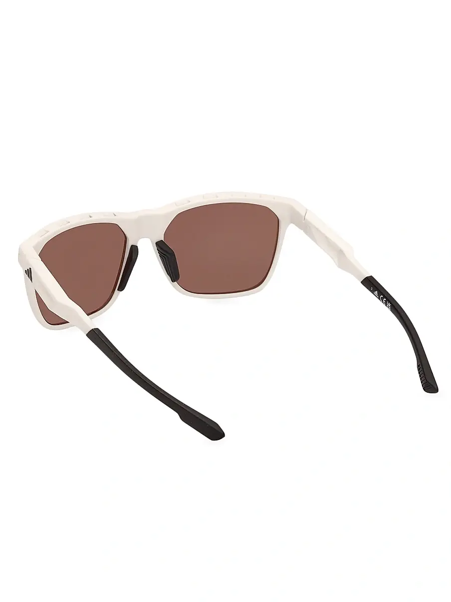 adidas Y-3 Men's 55MM Square Sunglasses | Thumbnail 5