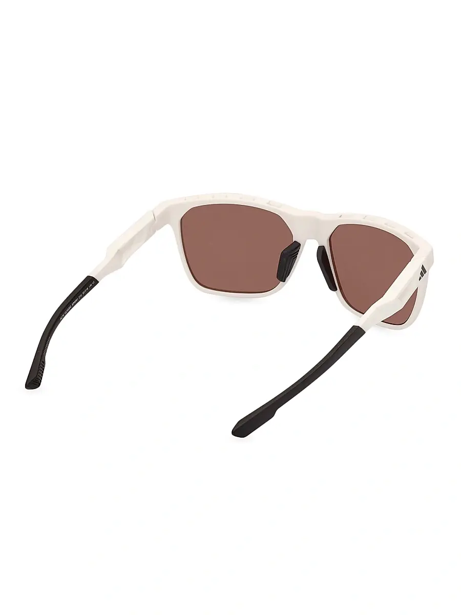 adidas Y-3 Men's 55MM Square Sunglasses | Thumbnail 7