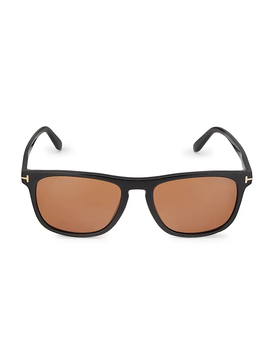 TOM FORD Men's Gerard-02 Acetate Square Sunglasses - Black | Image 1 TOM FORD Men's Gerard-02 Acetate Square Sunglasses - Black | Image 1