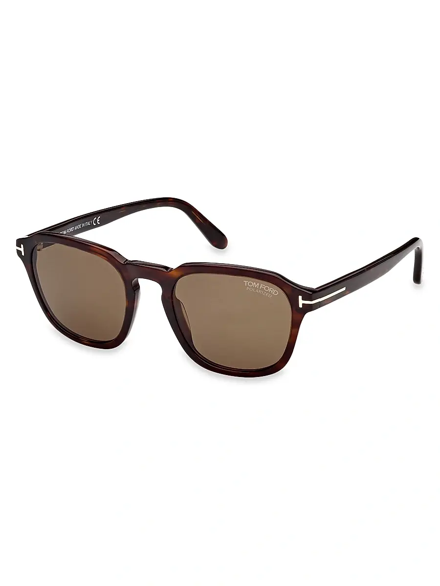 TOM FORD Men's Avery 60MM Navigator Sunglasses - Classic Dark | Thumbnail 2