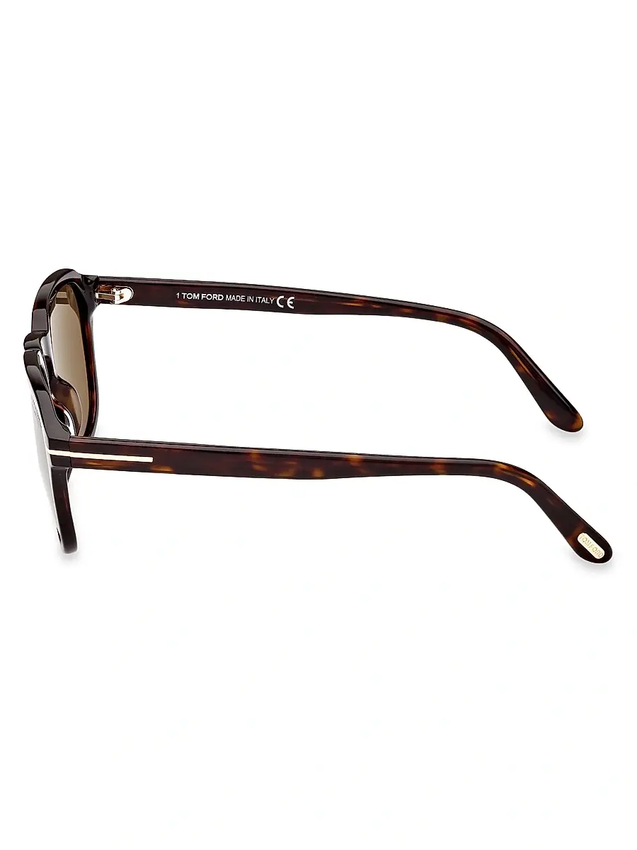 TOM FORD Men's Avery 60MM Navigator Sunglasses - Classic Dark | Thumbnail 4