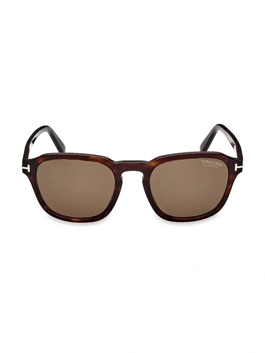 TOM FORD Men's Avery 60MM Navigator Sunglasses - Classic Dark | Image 1 TOM FORD Men's Avery 60MM Navigator Sunglasses - Classic Dark | Image 1