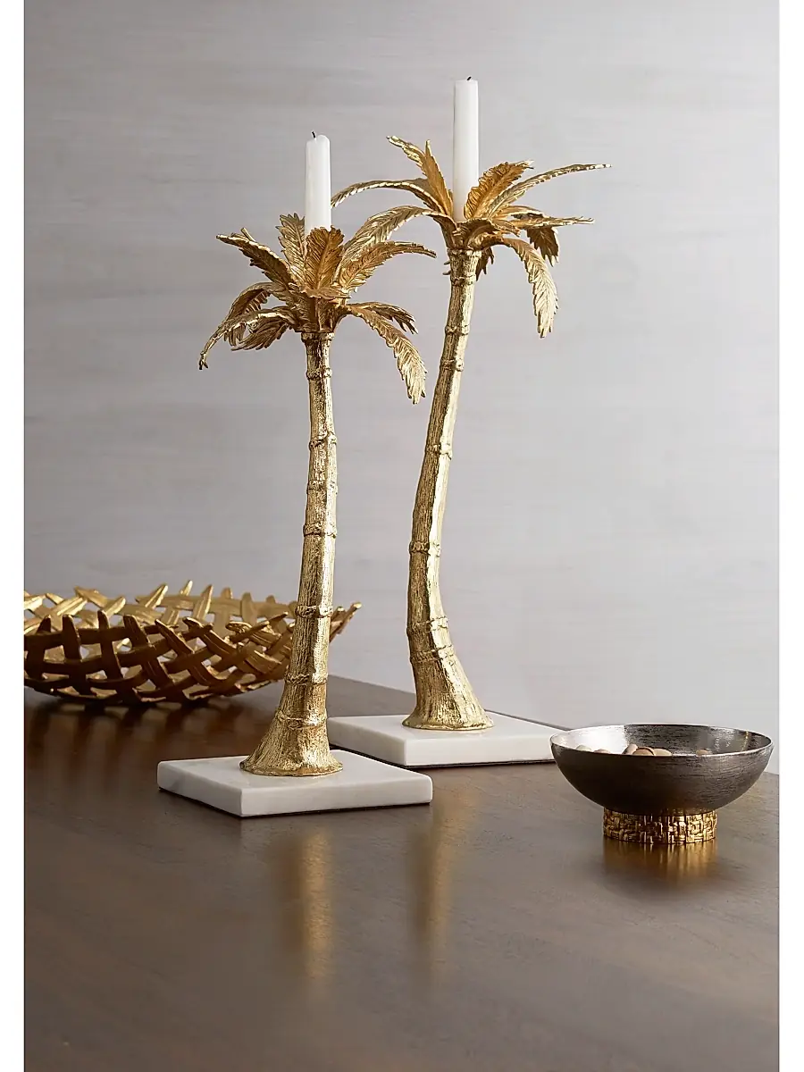 Michael Aram Palm Candle Holders | Thumbnail 2 Michael Aram Palm Candle Holders | Thumbnail 2