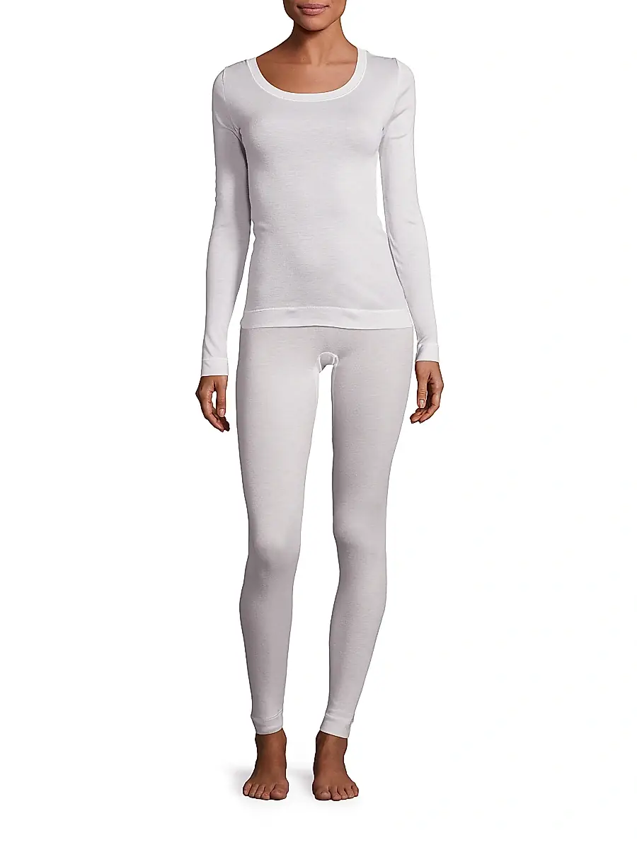 Hanro Women's Silk Cashmere Leggings | Thumbnail 2