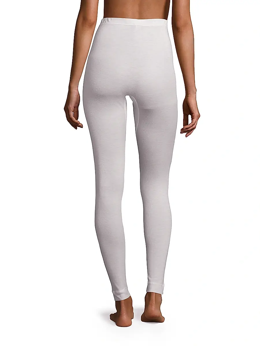Hanro Women's Silk Cashmere Leggings | Thumbnail 3