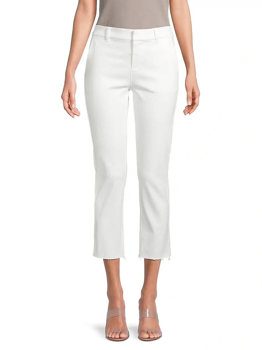 NIC+ZOE Women's Straight-Leg Ankle Denim Trousers - Paper White | Thumbnail 3 NIC+ZOE Women's Straight-Leg Ankle Denim Trousers - Paper White | Thumbnail 3