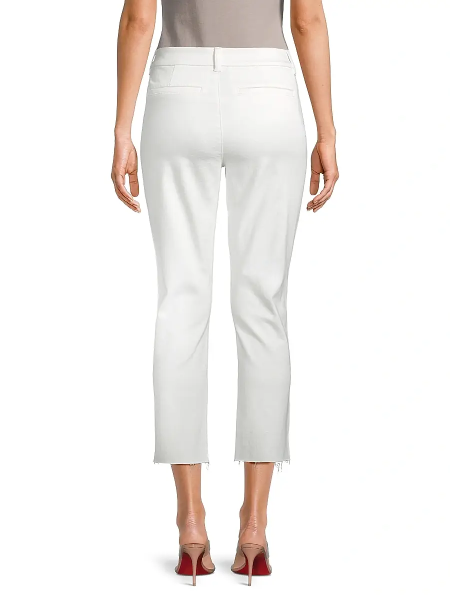 NIC+ZOE Women's Straight-Leg Ankle Denim Trousers - Paper White | Thumbnail 5 NIC+ZOE Women's Straight-Leg Ankle Denim Trousers - Paper White | Thumbnail 5