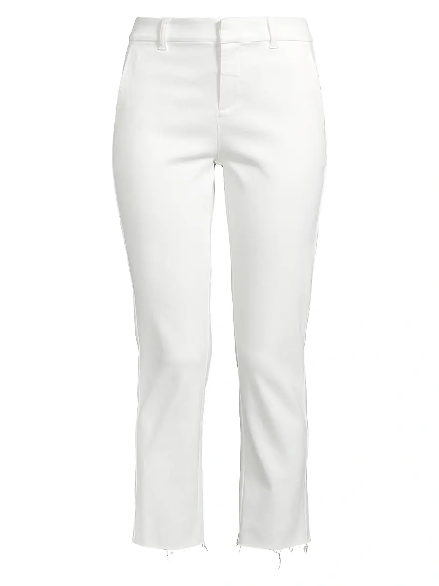 Women's Straight-Leg Ankle Denim Trousers - Paper White Women's Straight-Leg Ankle Denim Trousers - Paper White