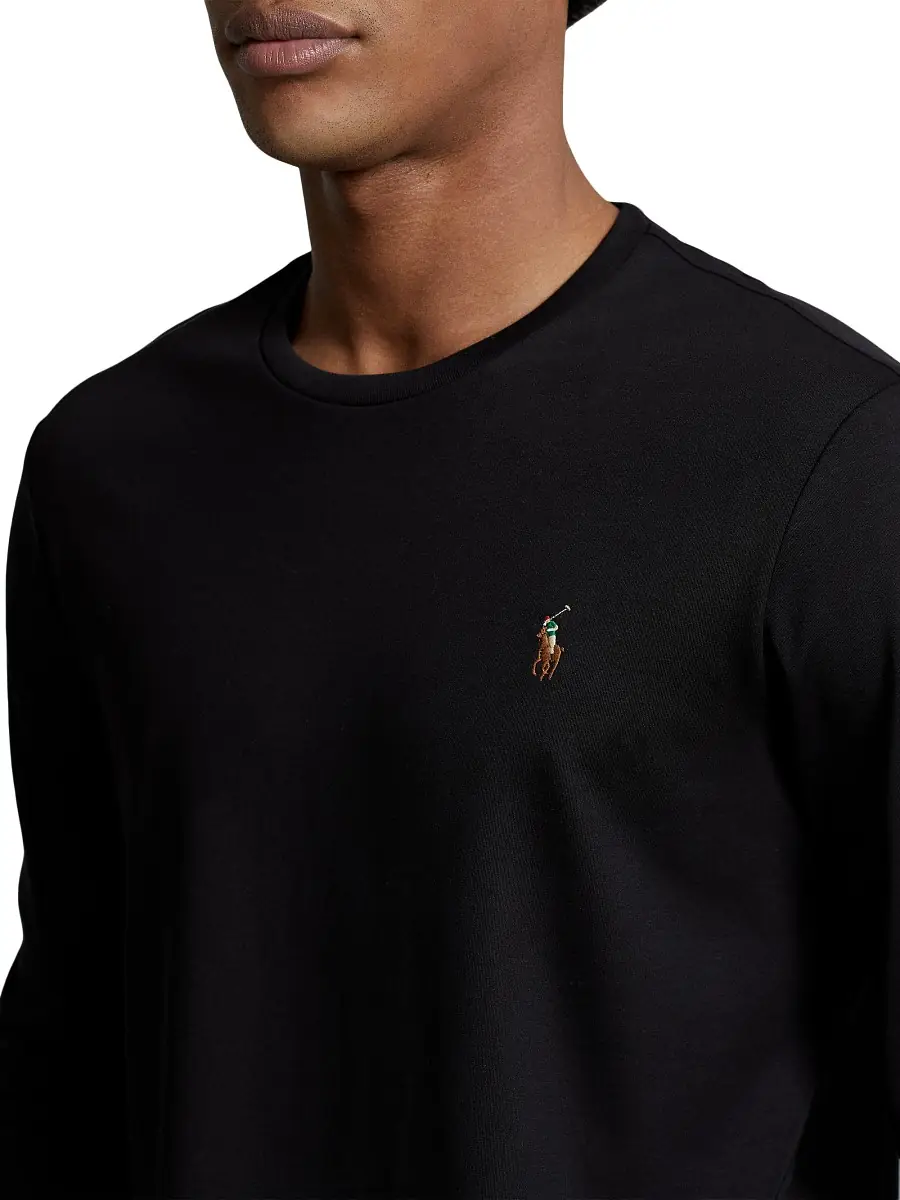 Polo Ralph Lauren Men's Pima Cotton Long-Sleeve Shirt | Thumbnail 4 Polo Ralph Lauren Men's Pima Cotton Long-Sleeve Shirt | Thumbnail 4