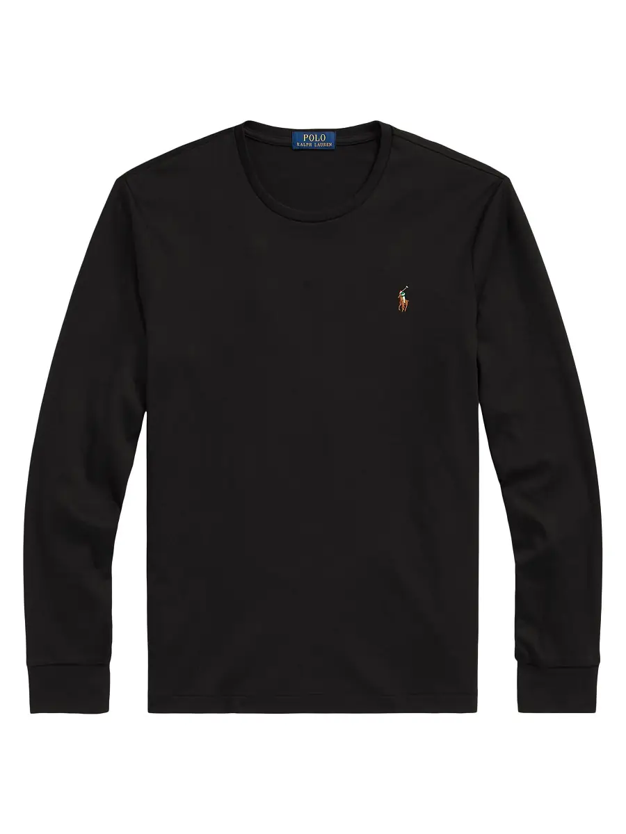 Polo Ralph Lauren Men's Pima Cotton Long-Sleeve Shirt | Thumbnail 5 Polo Ralph Lauren Men's Pima Cotton Long-Sleeve Shirt | Thumbnail 5
