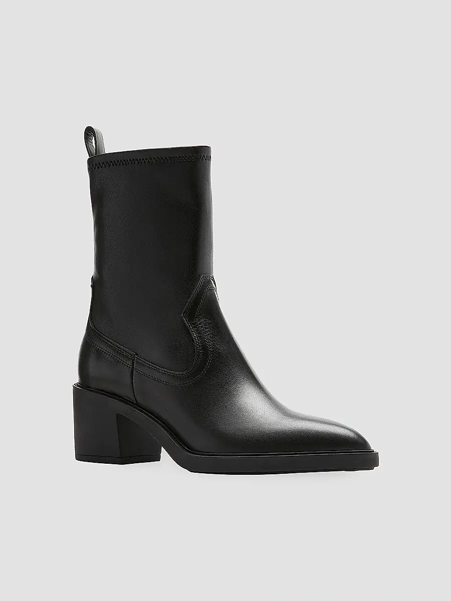 La Canadienne Women's Parks 63MM Leather Block Heel Boots | Thumbnail 2