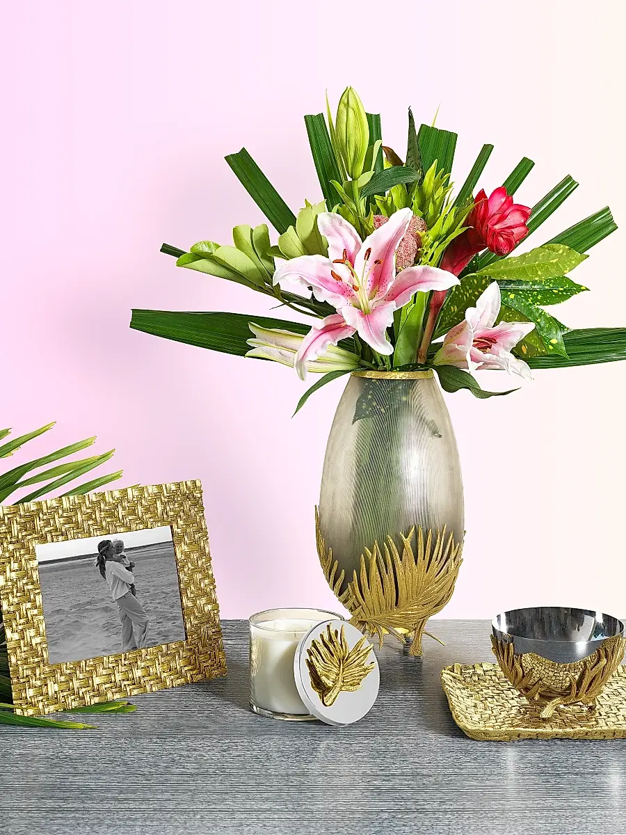 Michael Aram Palm Rectangular Platter | Thumbnail 5 Michael Aram Palm Rectangular Platter | Thumbnail 5