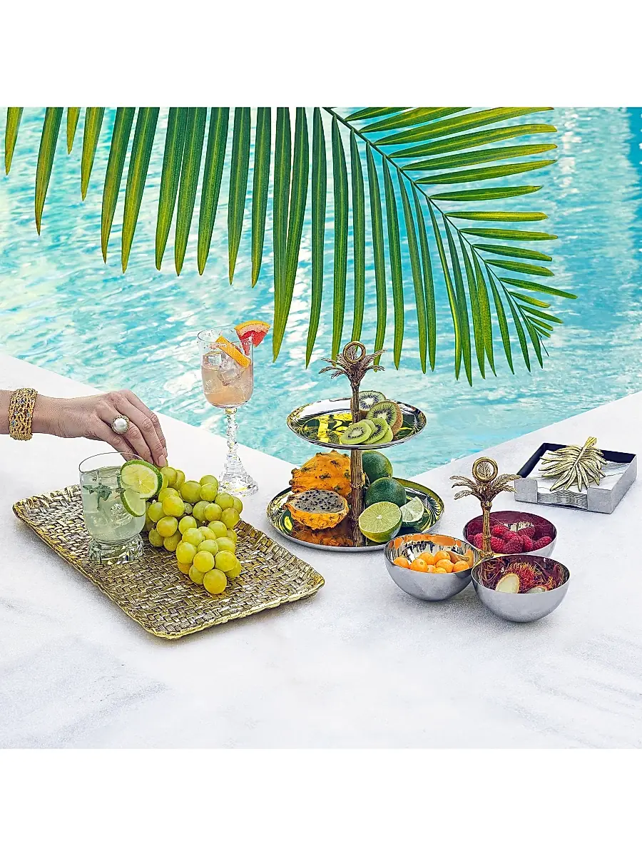 Michael Aram Palm Rectangular Platter | Thumbnail 7 Michael Aram Palm Rectangular Platter | Thumbnail 7