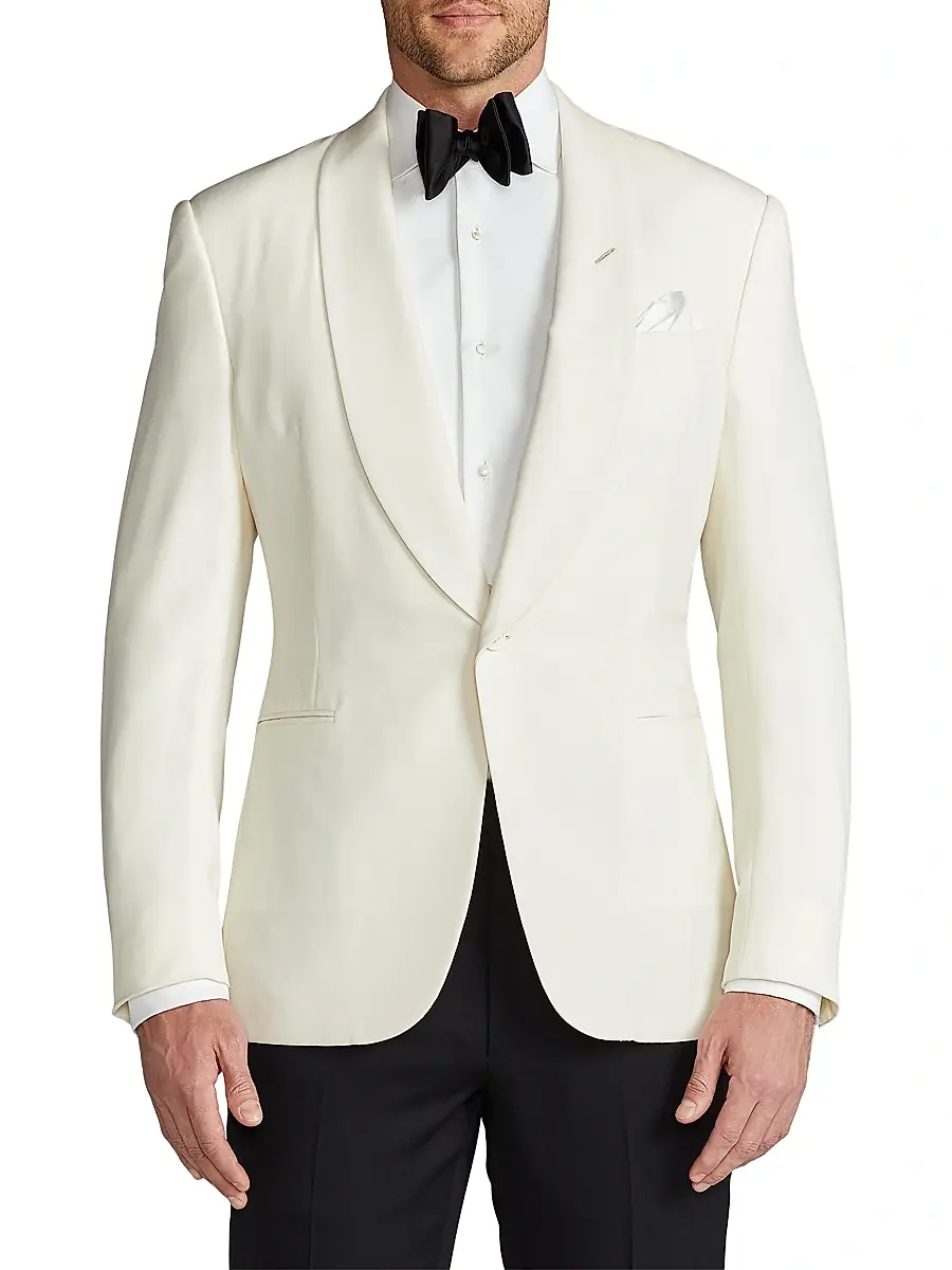 Ralph Lauren Purple Label Men's Gregory Barathea Dinner Jacket | Thumbnail 3