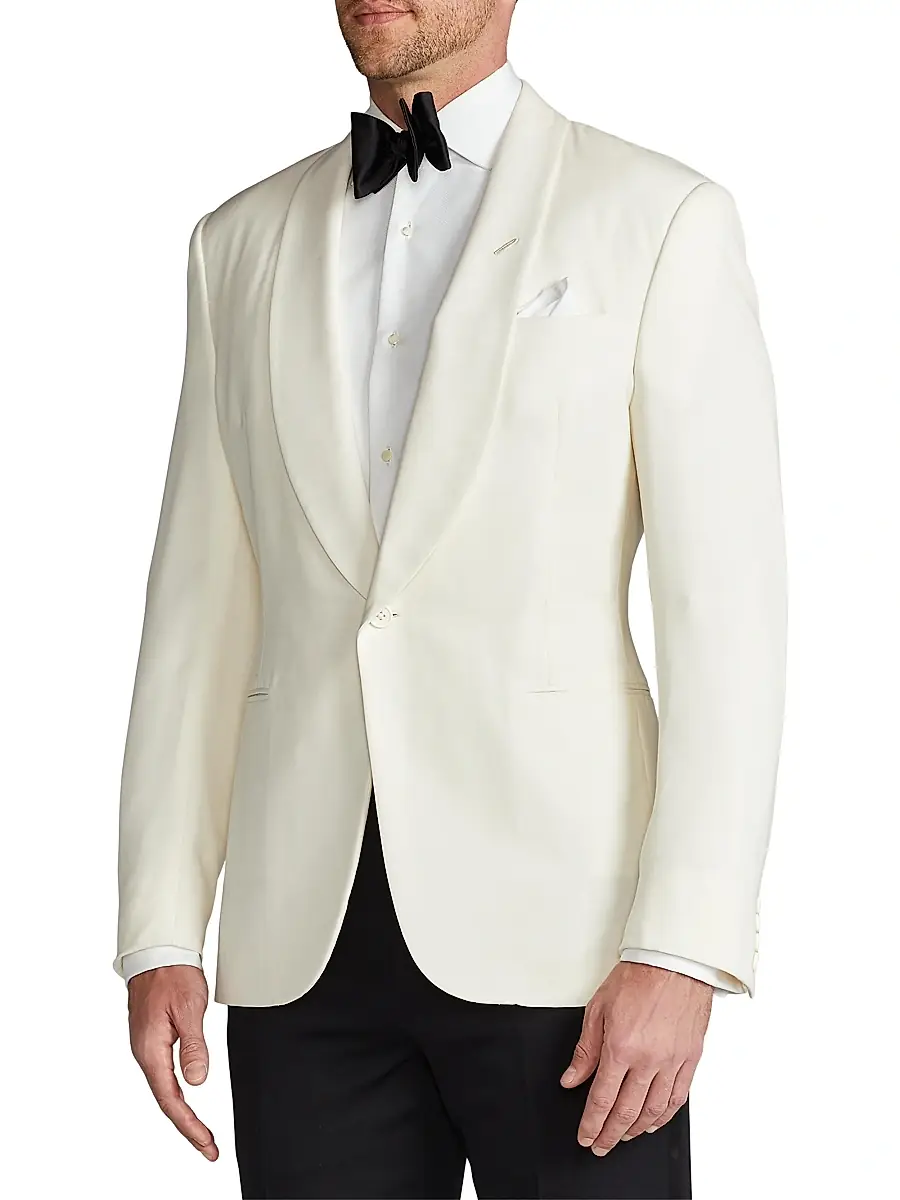 Ralph Lauren Purple Label Men's Gregory Barathea Dinner Jacket | Thumbnail 4