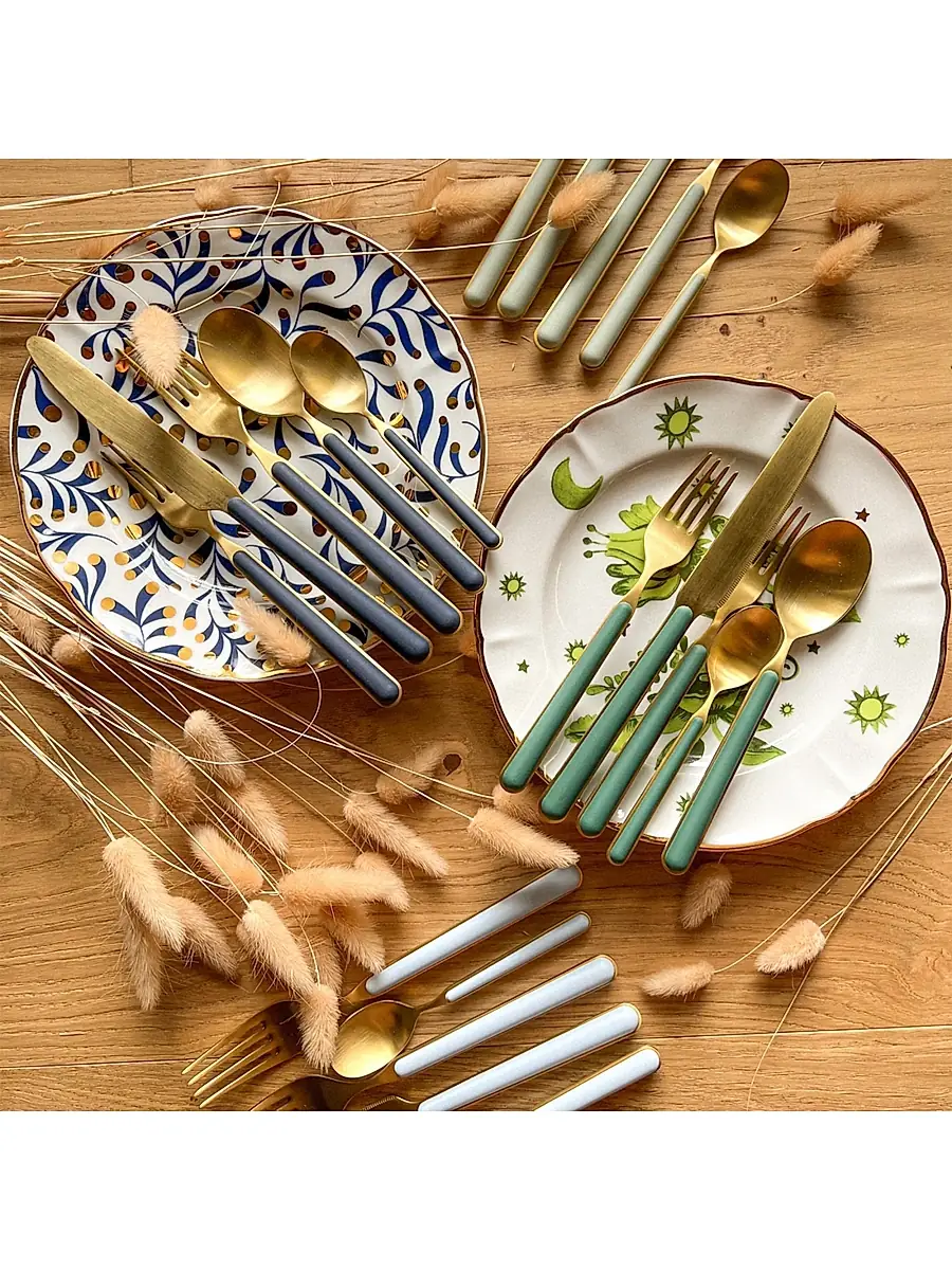 Mepra Fantasia Ice Oro 5-Piece Place Setting | Thumbnail 2 Mepra Fantasia Ice Oro 5-Piece Place Setting | Thumbnail 2