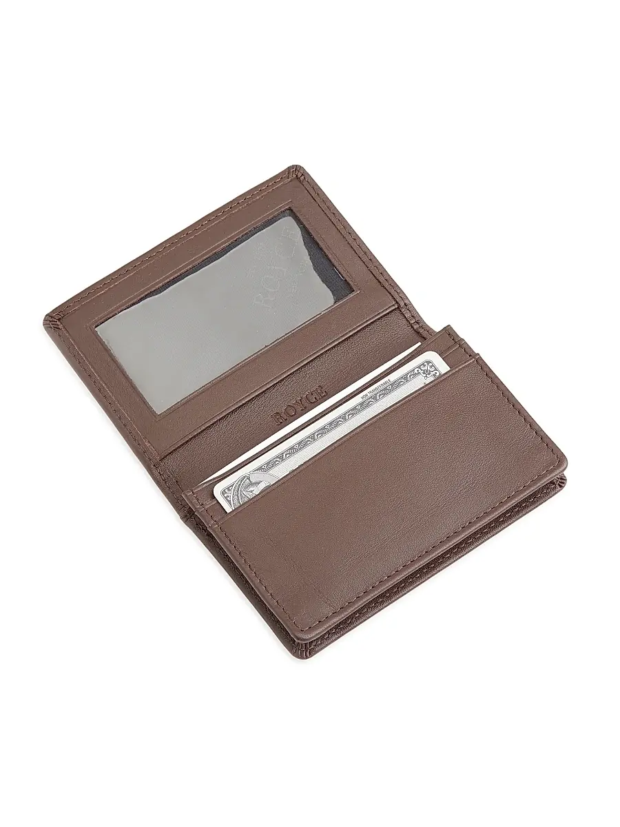 Royce New York Men's Executive Bi-Fold Card Holder | Thumbnail 3 Royce New York Men's Executive Bi-Fold Card Holder | Thumbnail 3