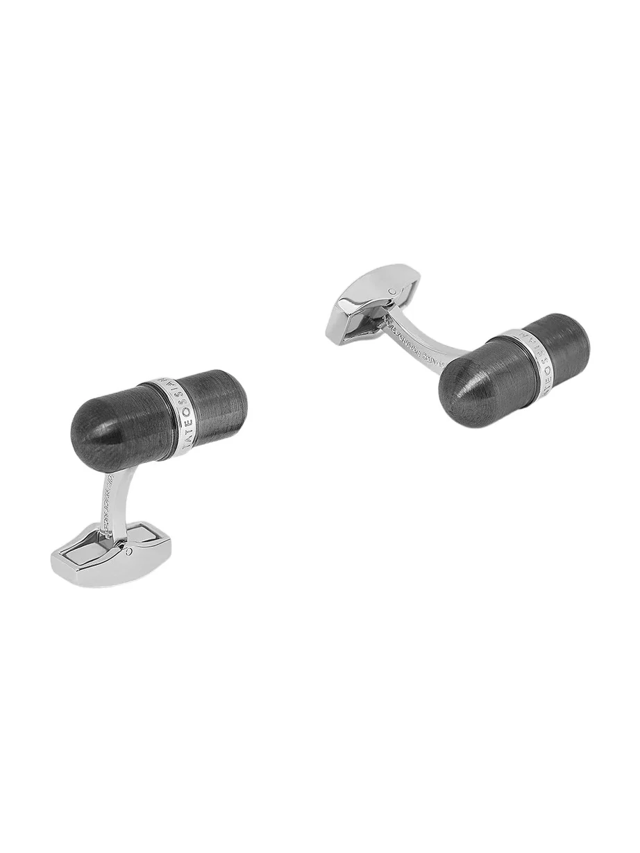 Men's Metallic Pill Cufflinks