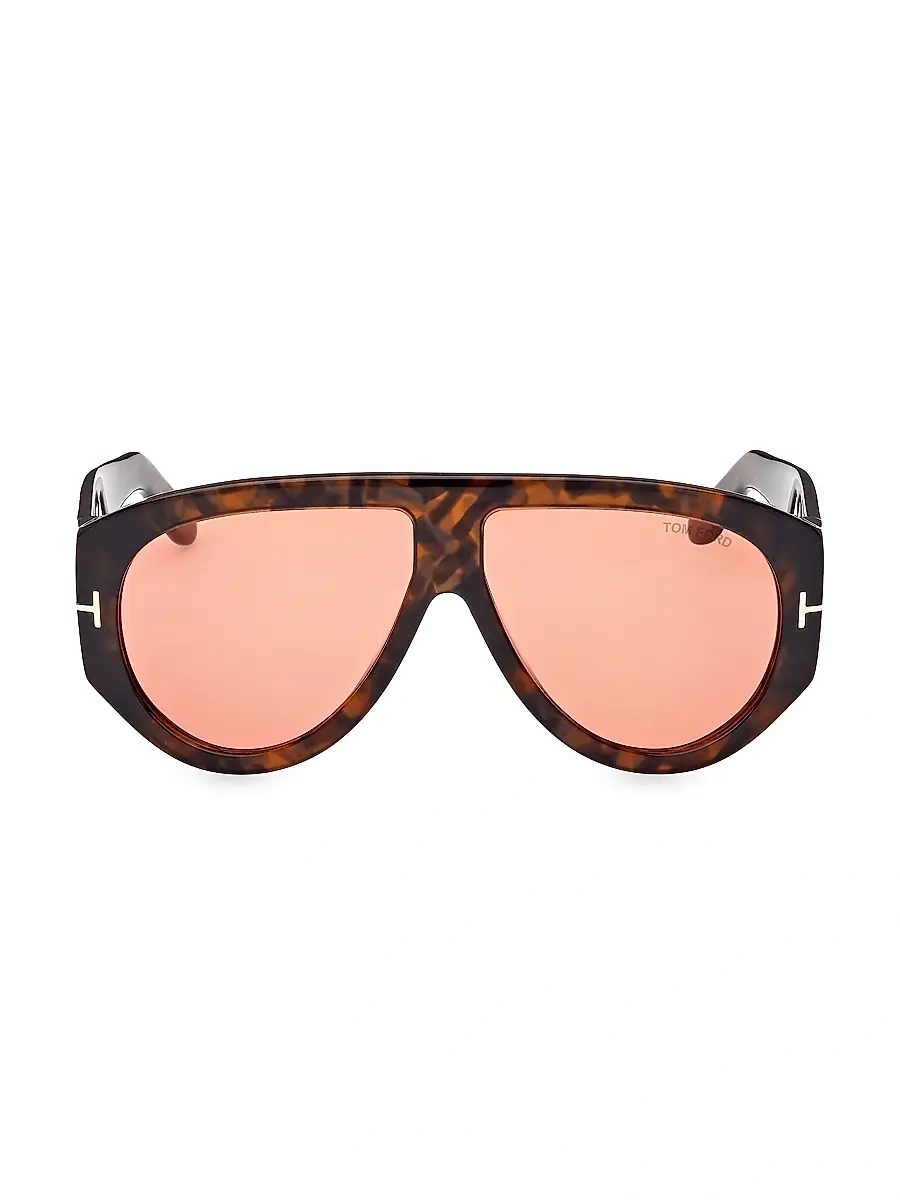 Tom Ford Men's Bronson 61MM Aviator Acetate Sunglasses | Thumbnail 2 Tom Ford Men's Bronson 61MM Aviator Acetate Sunglasses | Thumbnail 2