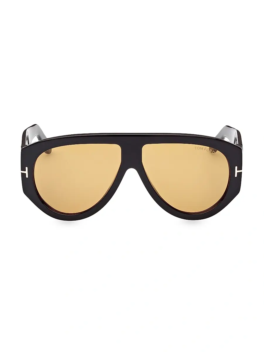 Tom Ford Men's 59MM Aviator Acetate Sunglasses | Image 1 Tom Ford Men's 59MM Aviator Acetate Sunglasses | Image 1