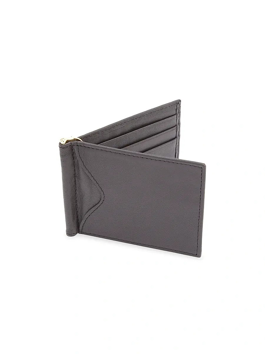 Royce New York Men's RFID-Blocking Leather Money Clip Wallet | Thumbnail 5 Royce New York Men's RFID-Blocking Leather Money Clip Wallet | Thumbnail 5