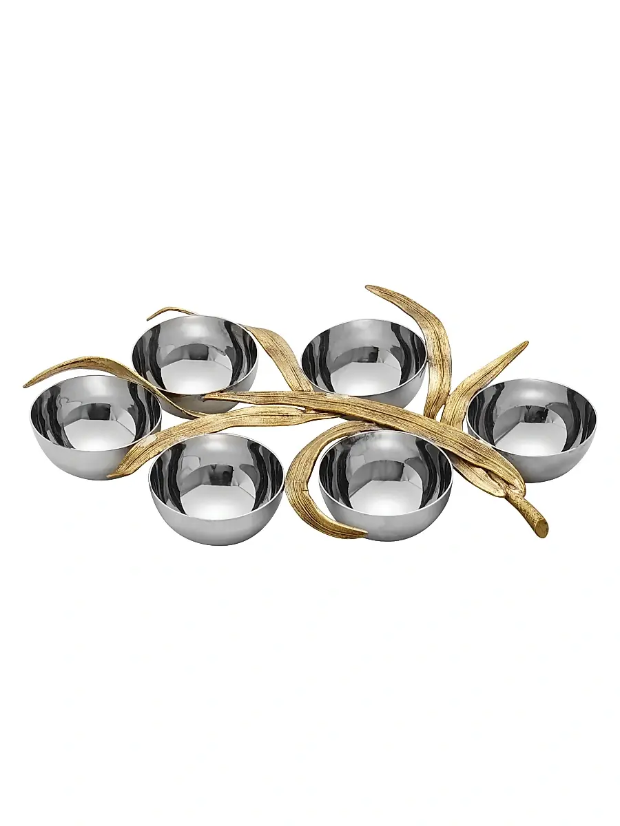 Michael Aram Palm 6-Compartment Plate