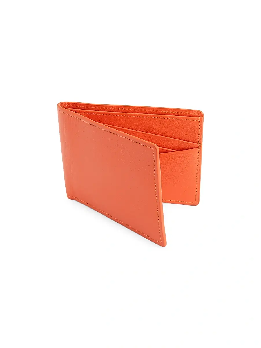 Royce New York Unisex RFID-Blocking Slim Bi-Fold Leather Wallet | Thumbnail 2 Royce New York Unisex RFID-Blocking Slim Bi-Fold Leather Wallet | Thumbnail 2