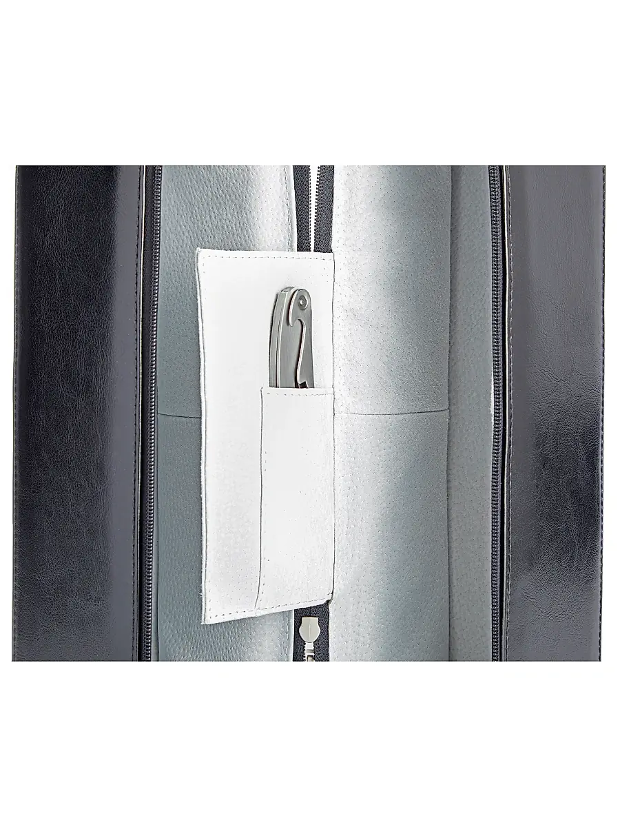 Royce New York Suede-Lined Leather Double Wine Carrying Case | Thumbnail 2 Royce New York Suede-Lined Leather Double Wine Carrying Case | Thumbnail 2