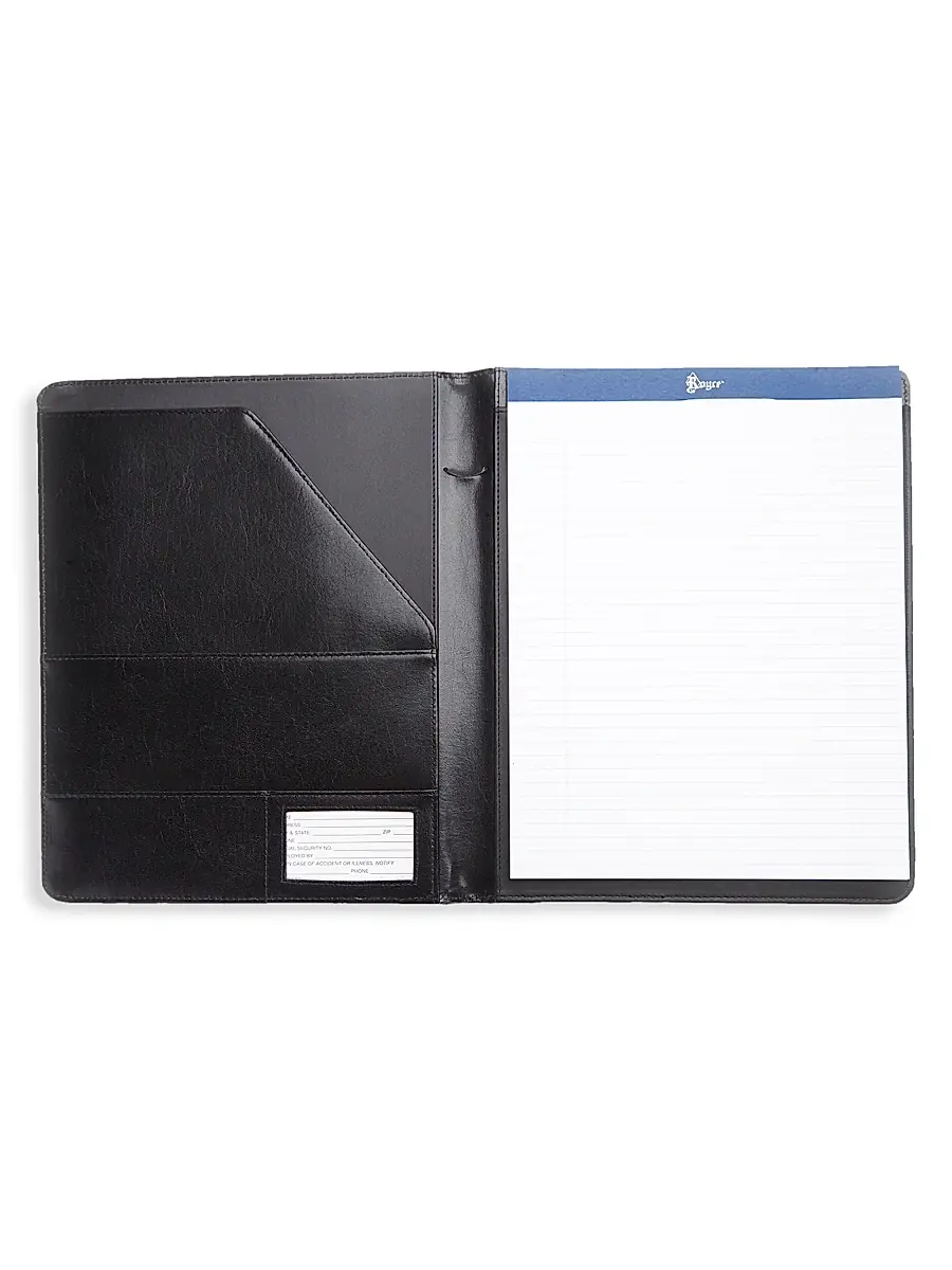 Royce New York Executive Leather Writing Portfolio | Thumbnail 2