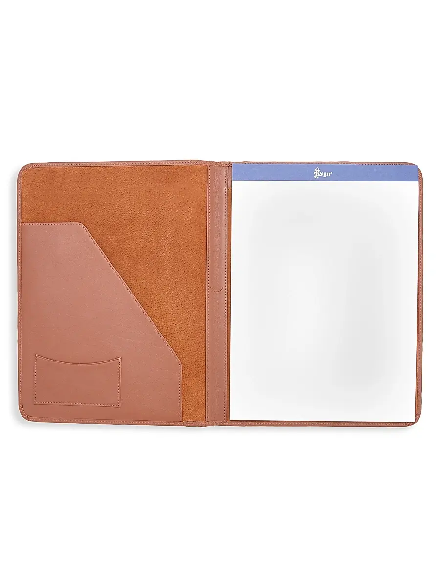 Royce New York Leather Suede-Lined Writing Portfolio | Thumbnail 6 Royce New York Leather Suede-Lined Writing Portfolio | Thumbnail 6