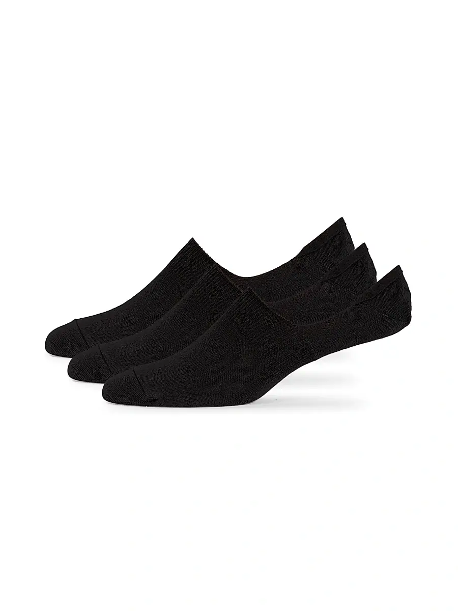 Saks Fifth Avenue Men's COLLECTION 3-Pack No Show Socks Set | Thumbnail 2