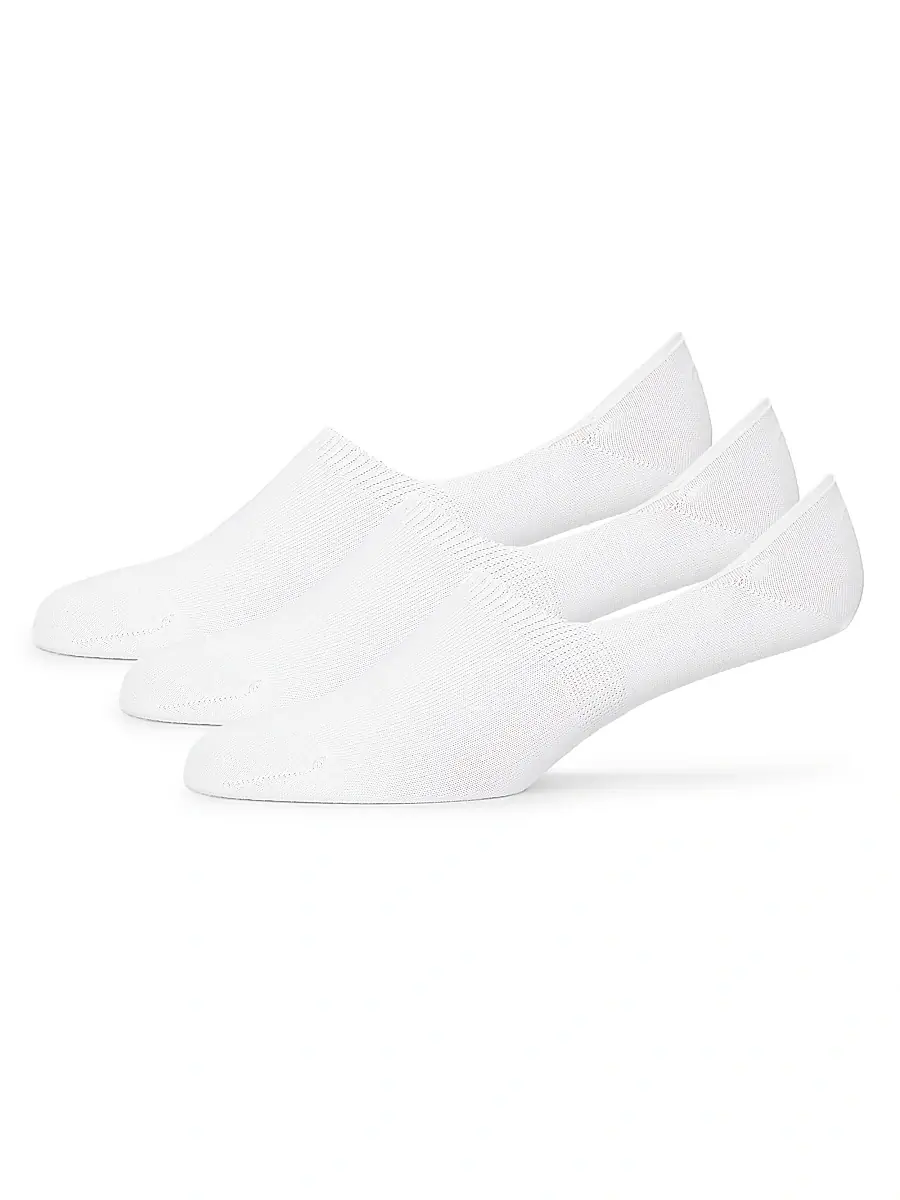 Saks Fifth Avenue Men's COLLECTION 3-Pack No Show Socks Set