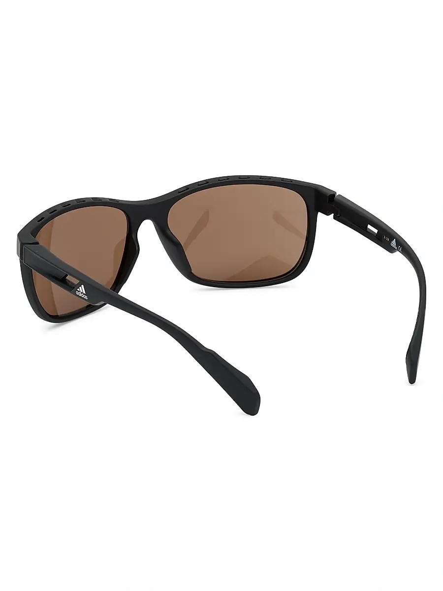 adidas Y-3 Men's 63MM Square Injected Sunglasses | Thumbnail 5